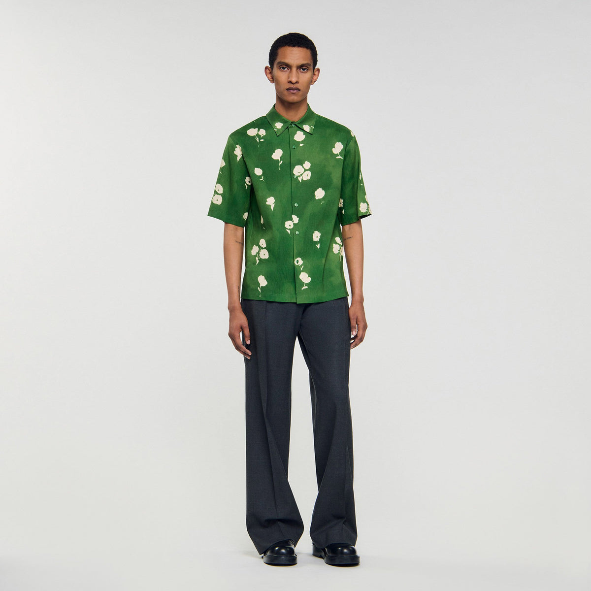 Floral motif shirt | Sandro