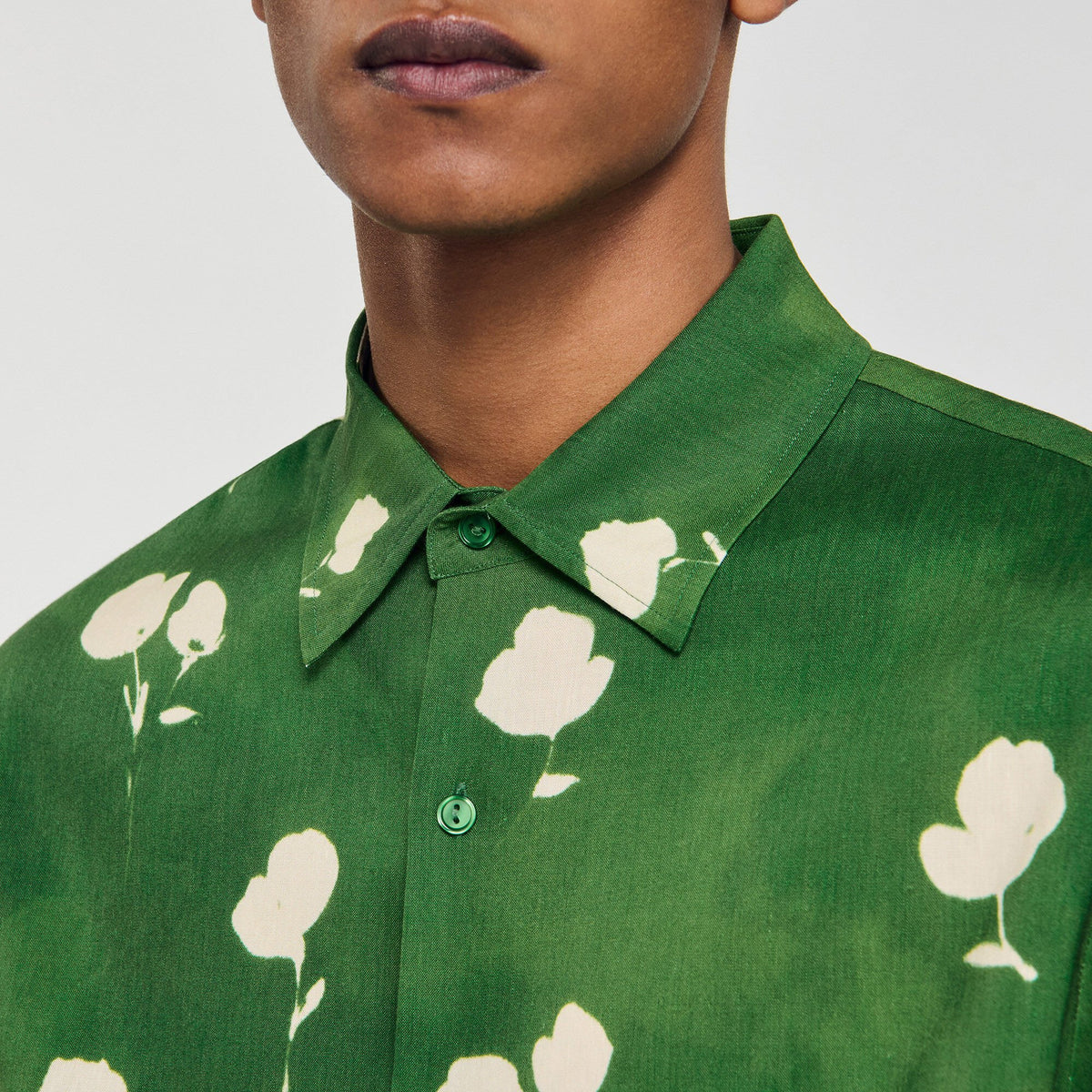 Floral motif shirt | Sandro