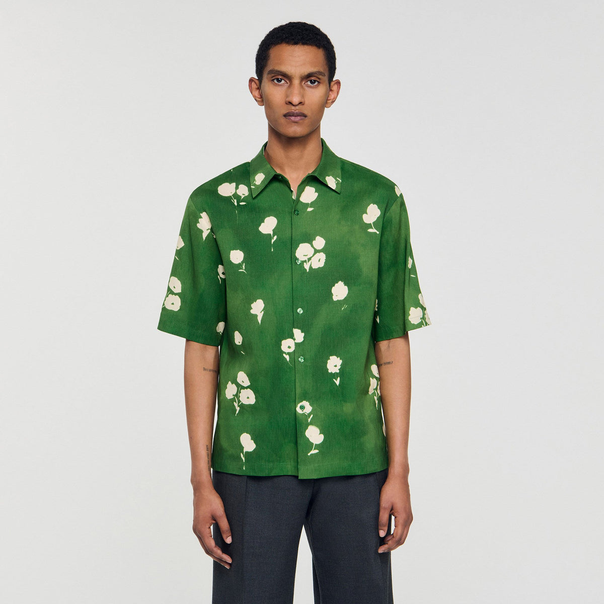 Floral motif shirt | Sandro