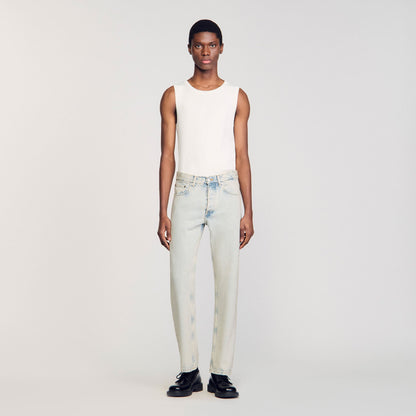 Regular faded jeans | Sandro
