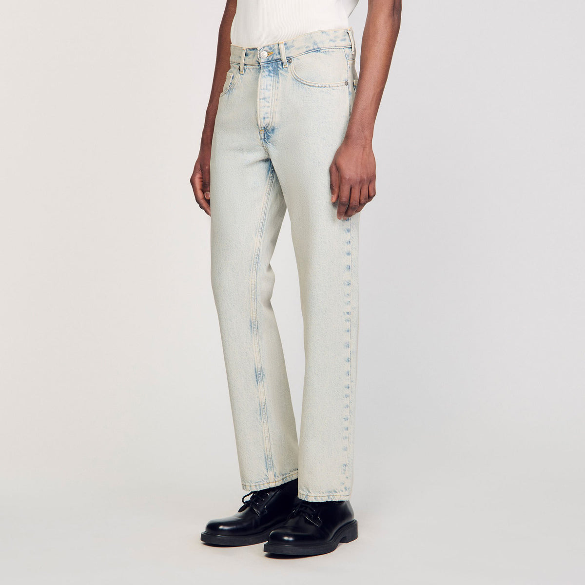 Regular faded jeans | Sandro