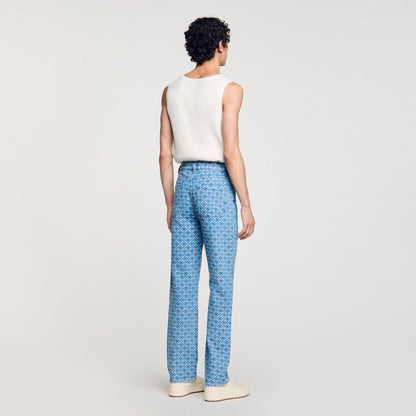Regular-fit Square Cross jeans | Sandro