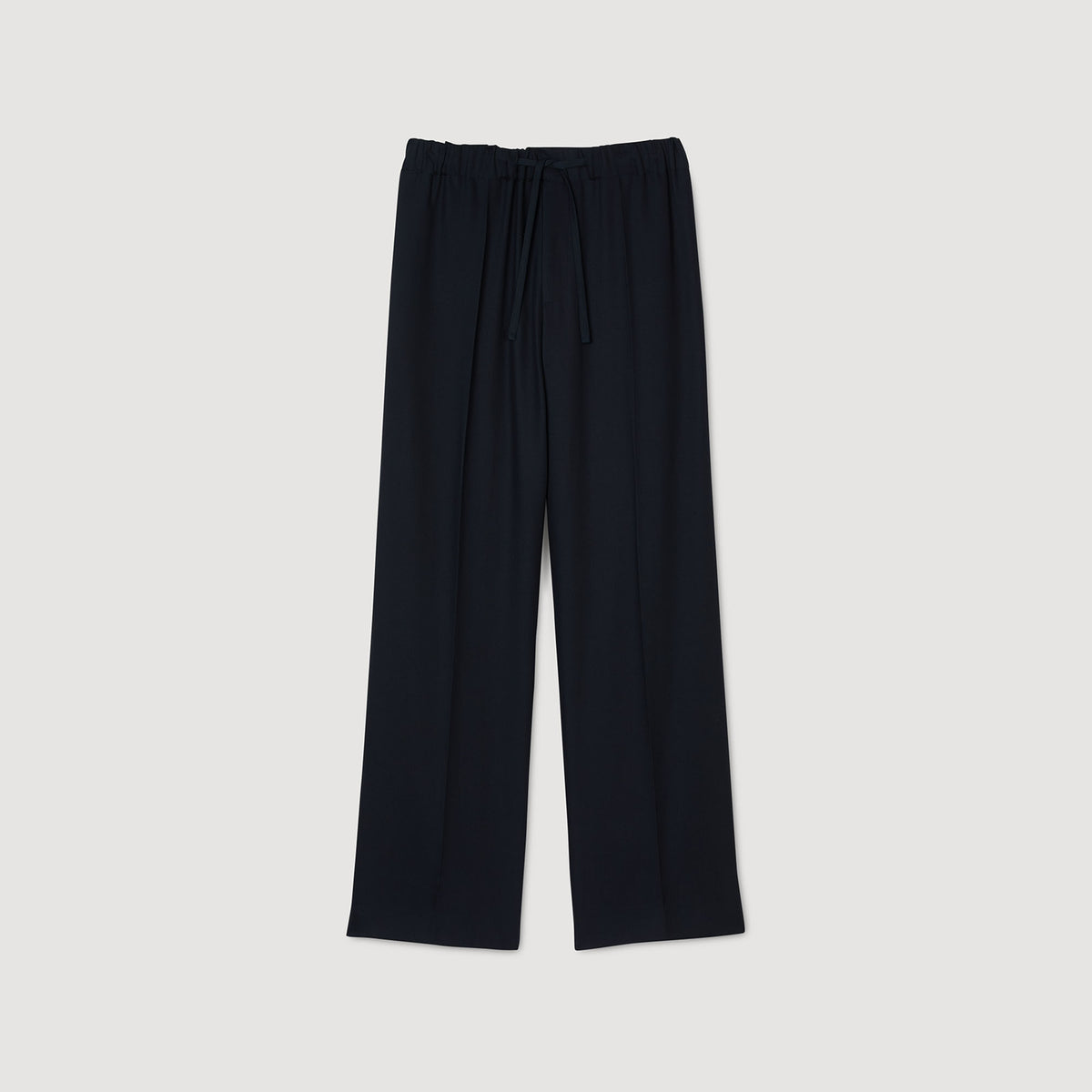 Elasticated wide-leg trousers | Sandro