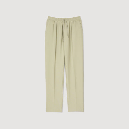 Elasticated straight-leg trousers | Sandro
