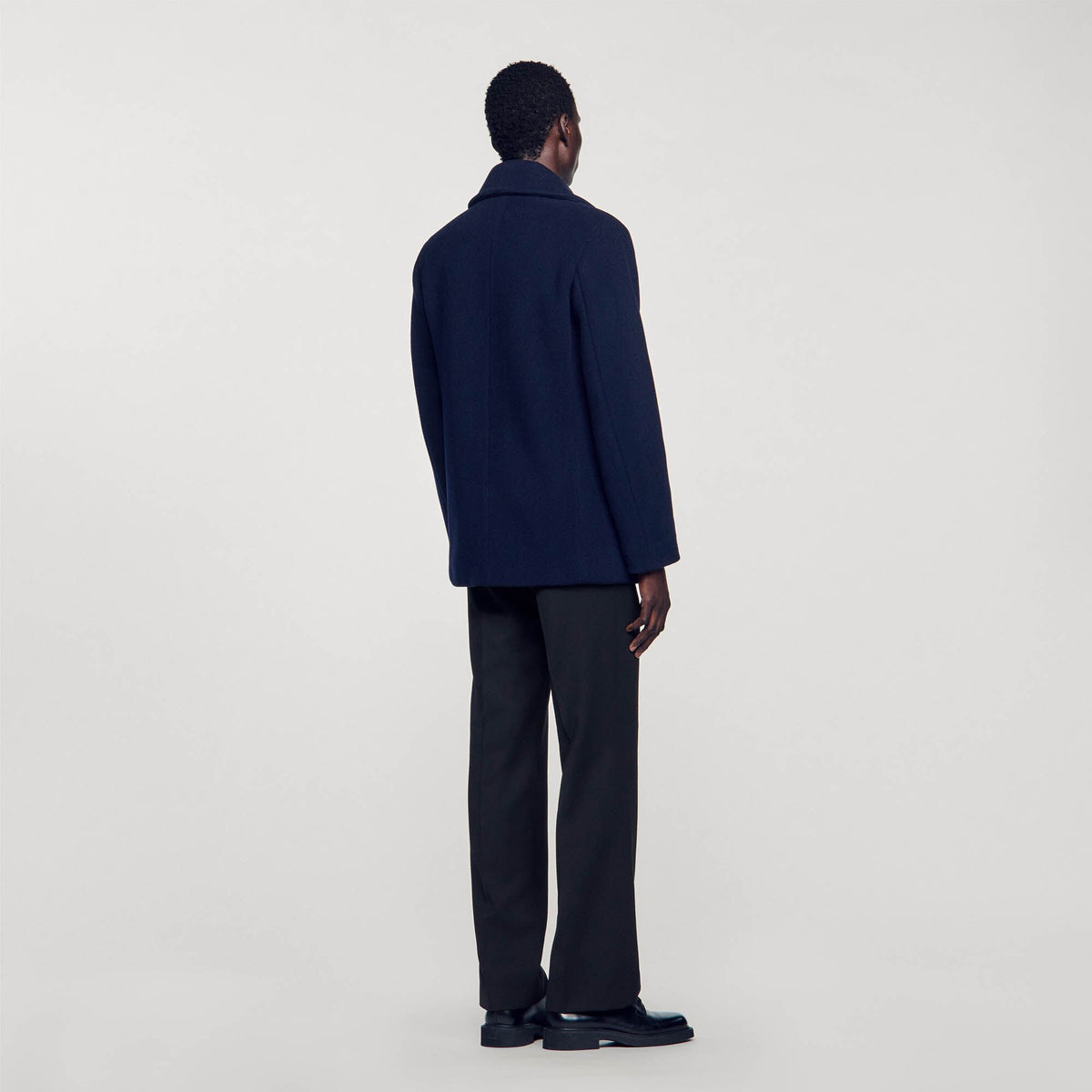 Wool pea coat | Sandro