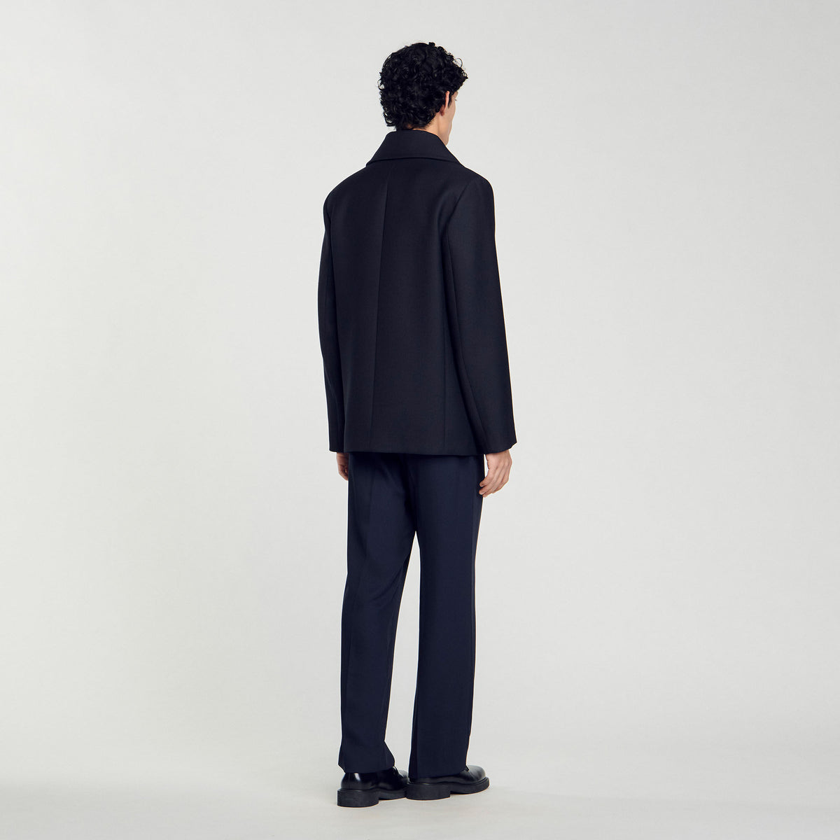 Wool blend peacoat | Sandro