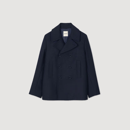 Wool blend peacoat | Sandro