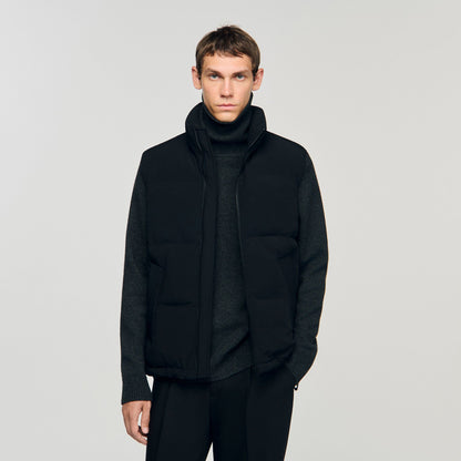 Sleeveless technical puffer | Sandro
