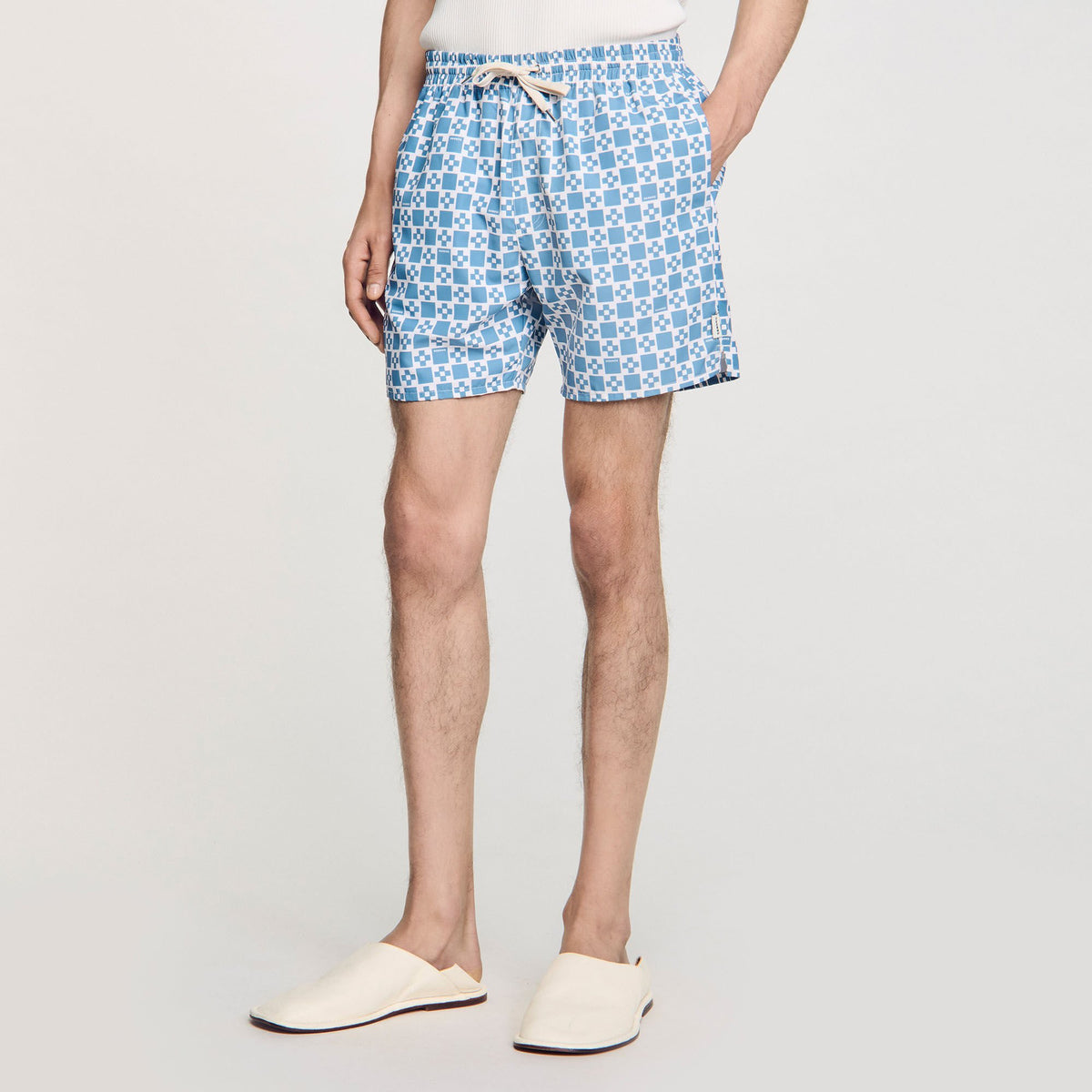 Square Cross swim shorts | Sandro