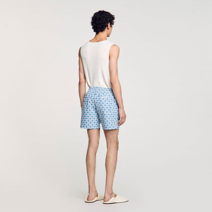 Square Cross swim shorts | Sandro
