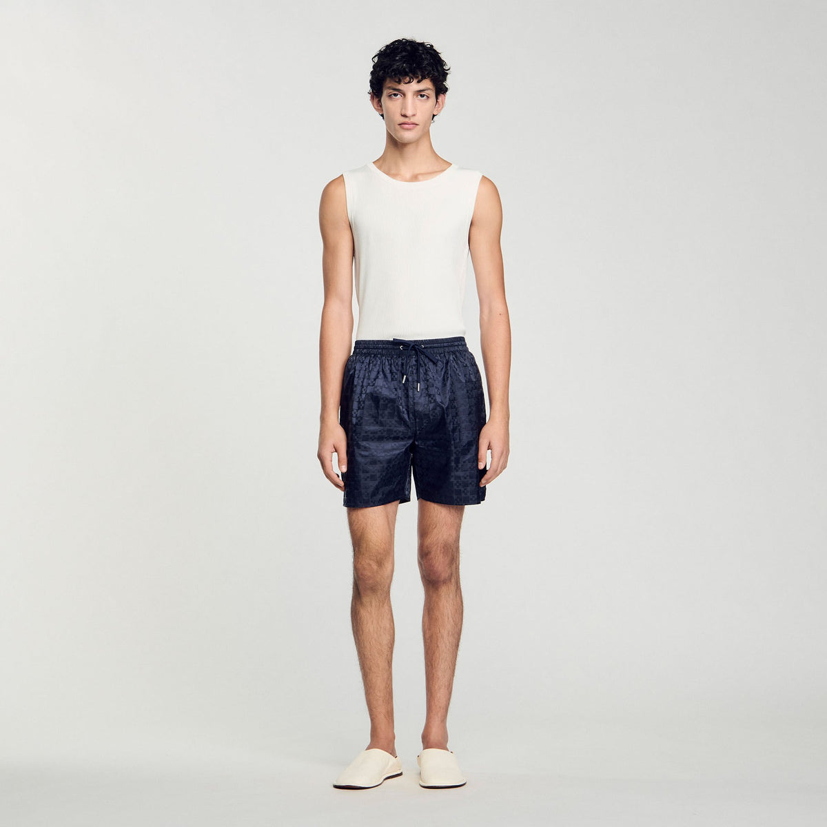 Square Cross swim shorts | Sandro