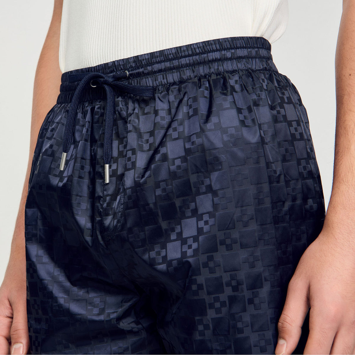 Square Cross swim shorts | Sandro