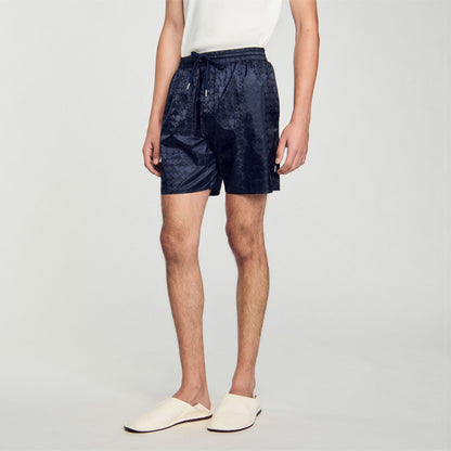 Square Cross swim shorts | Sandro