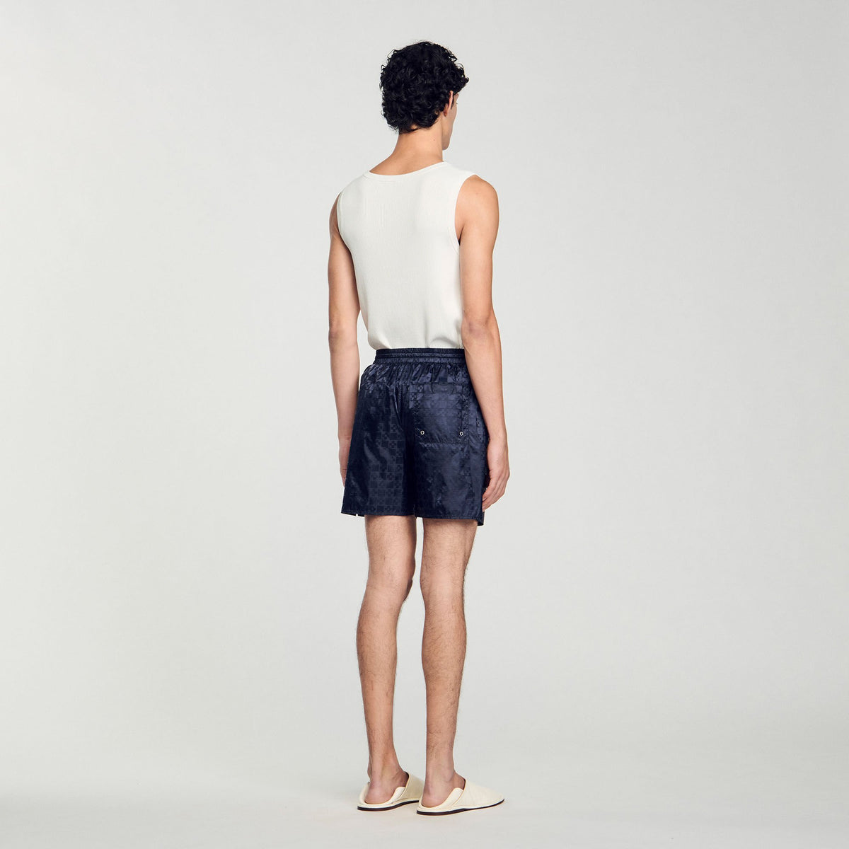 Square Cross swim shorts | Sandro