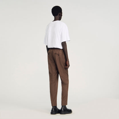Elasticated straight-leg pants | Sandro
