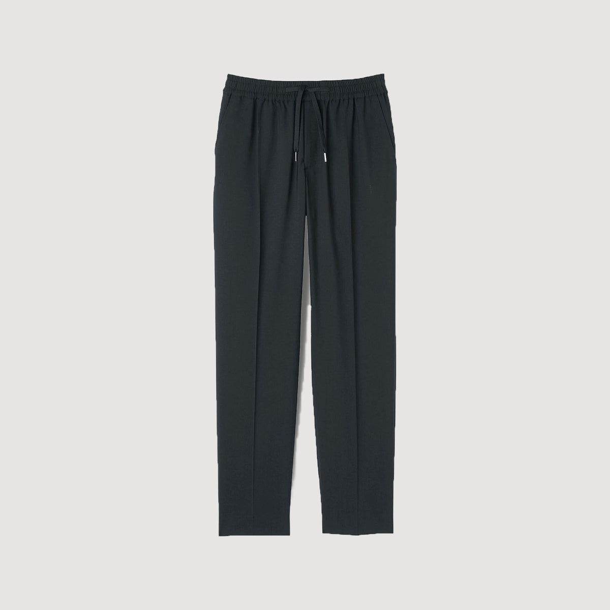 Elasticated straight-leg trousers | Sandro