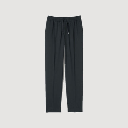 Elasticated straight-leg trousers | Sandro