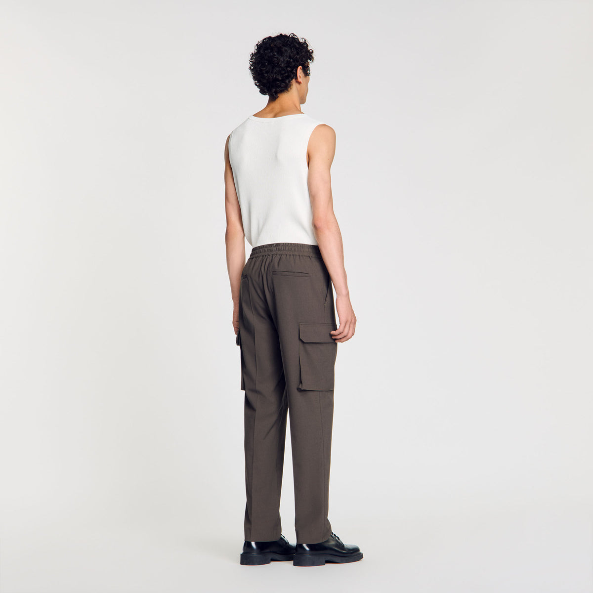 Elasticated cargo trousers | Sandro