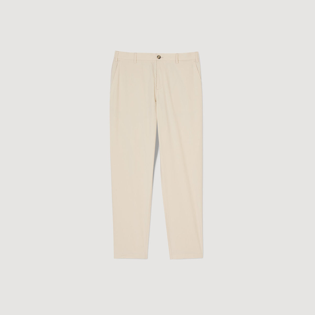 Cotton carrot-cut trousers | Sandro