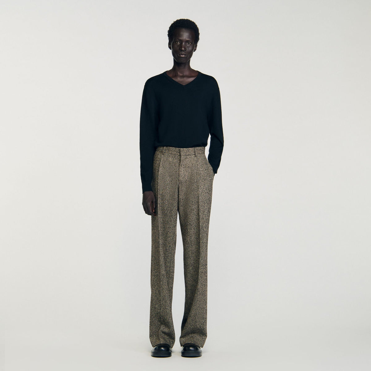 Wide-leg suit trousers | Sandro