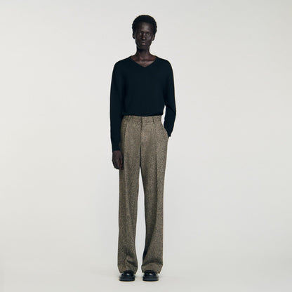 Wide-leg suit trousers | Sandro