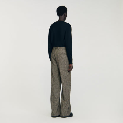 Wide-leg suit trousers | Sandro