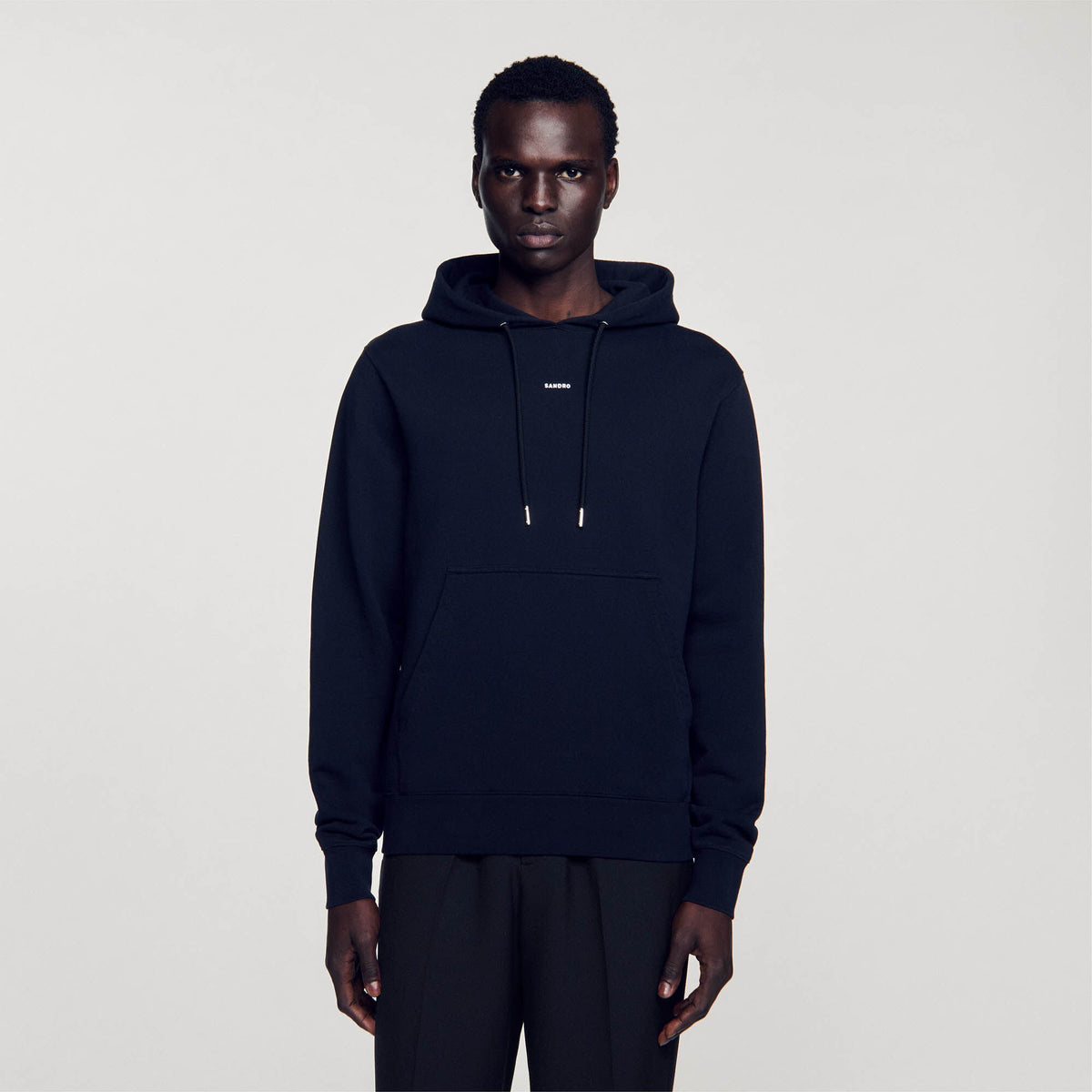 Embroidered hoodie | Sandro
