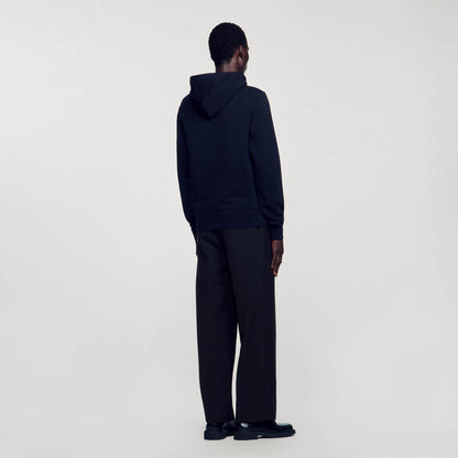 Embroidered hoodie | Sandro
