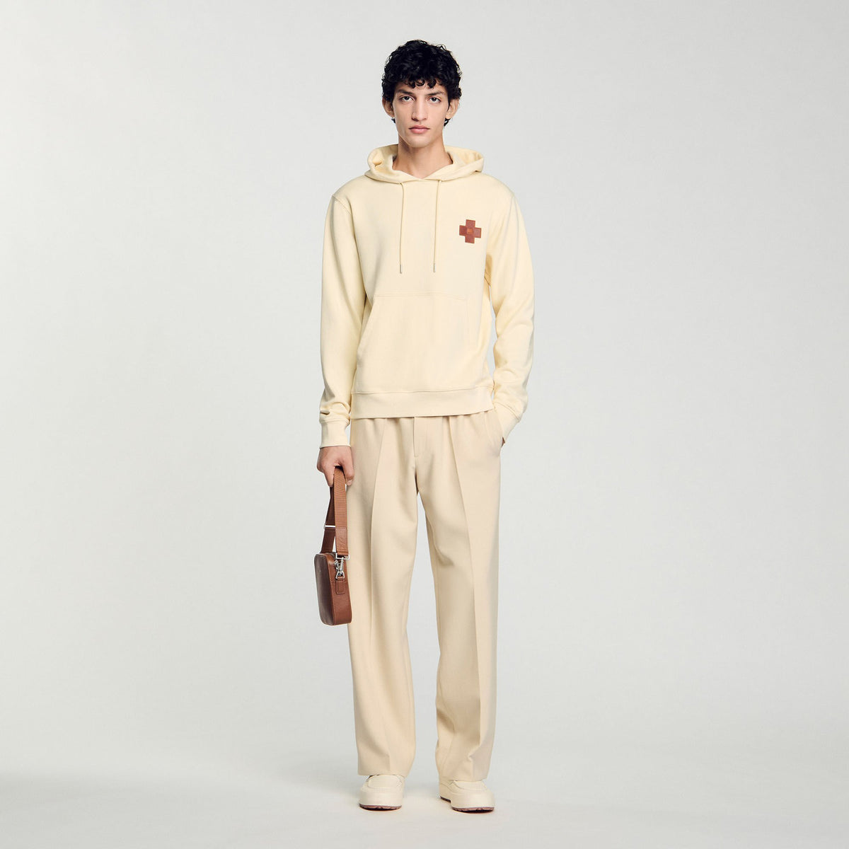 Square Cross sweatshirt | Sandro