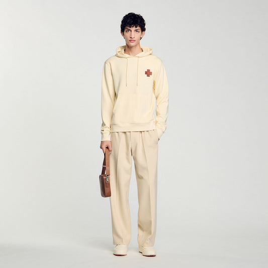 Square Cross sweatshirt | Sandro