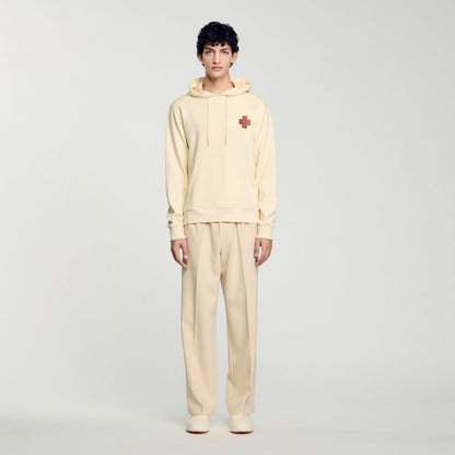 Square Cross sweatshirt | Sandro