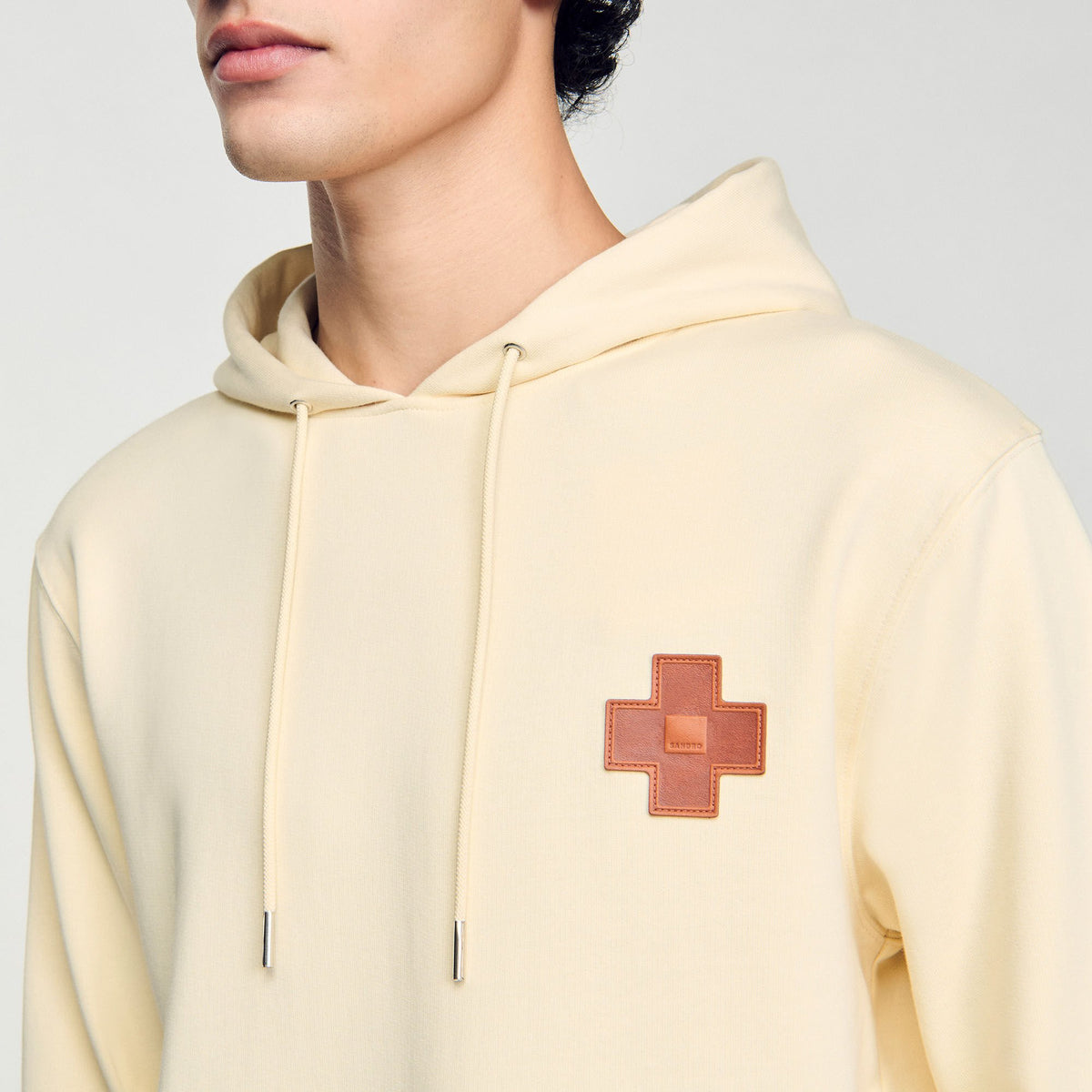Square Cross sweatshirt | Sandro
