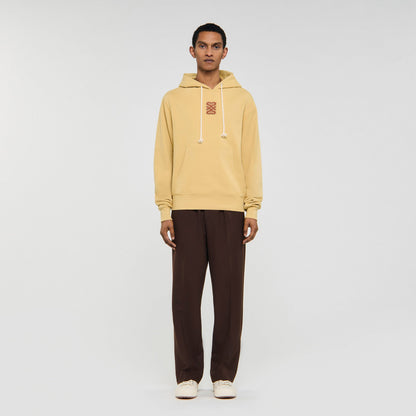 Leather patch sweatshirt | Sandro