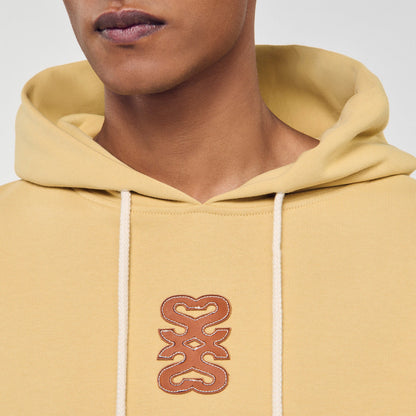 Leather patch sweatshirt | Sandro
