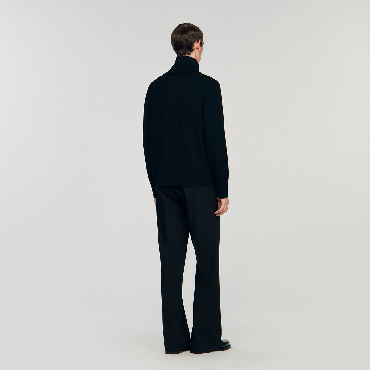 Zip-up wool cardigan | Sandro