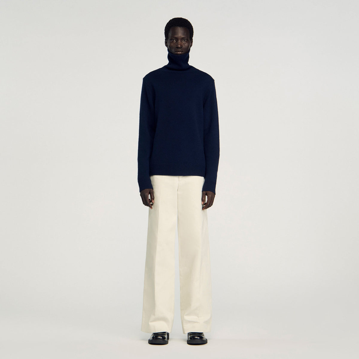 Wool and cashmere turtleneck | Sandro