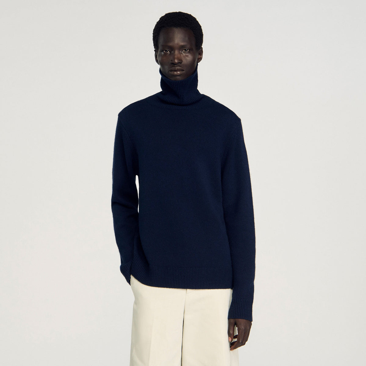 Wool and cashmere turtleneck | Sandro