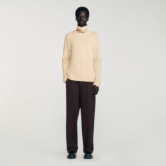 Wool and cashmere turtleneck | Sandro