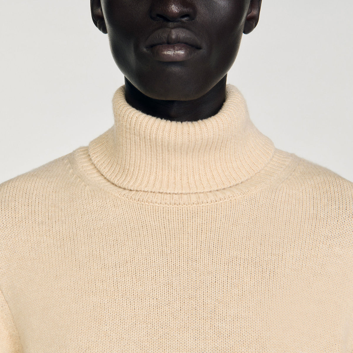 Wool and cashmere turtleneck | Sandro