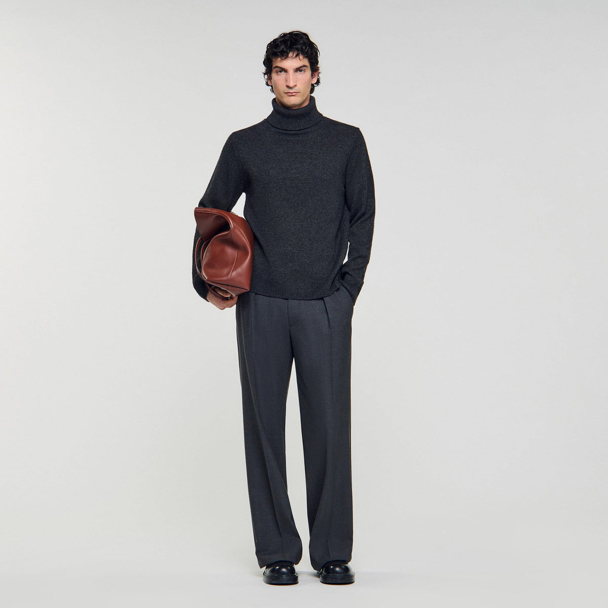 Wool and cashmere turtleneck | Sandro