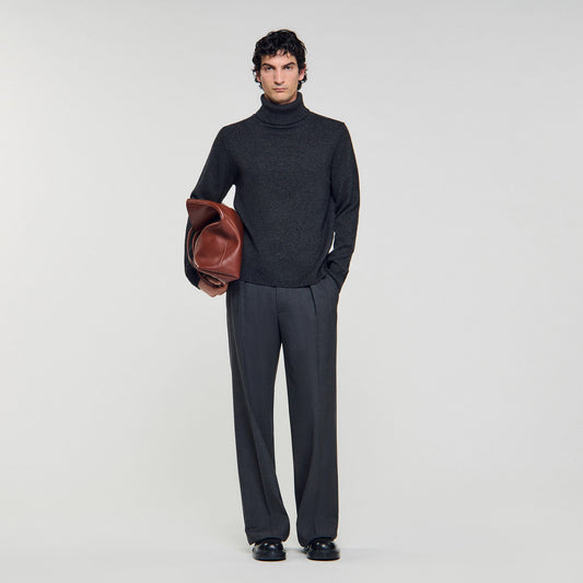 Wool and cashmere turtleneck | Sandro