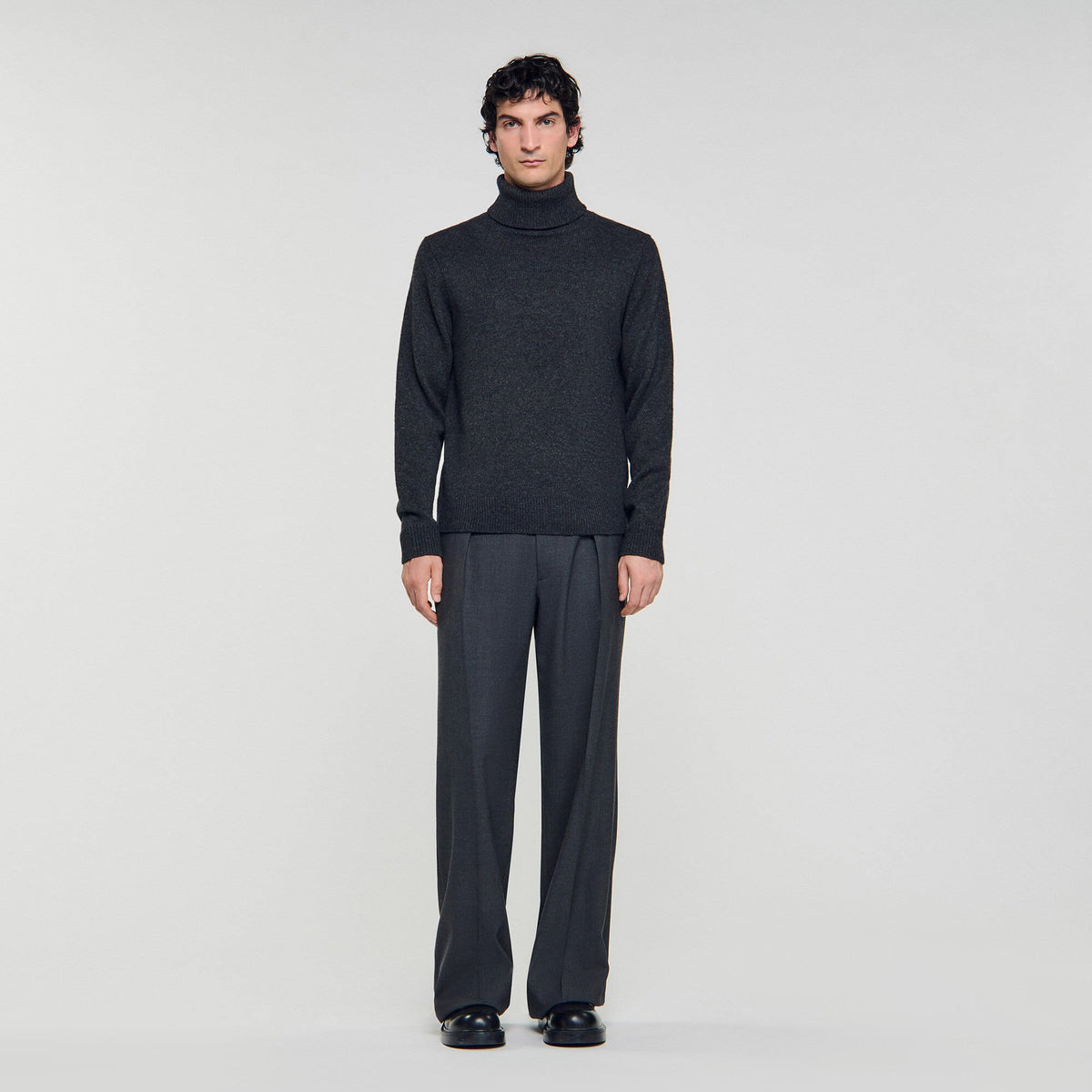 Wool and cashmere turtleneck | Sandro