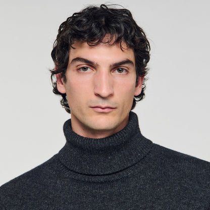Wool and cashmere turtleneck | Sandro
