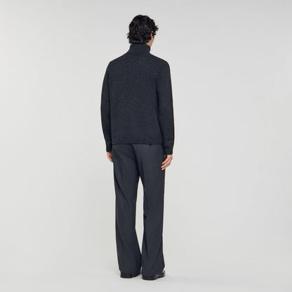 Wool and cashmere turtleneck | Sandro