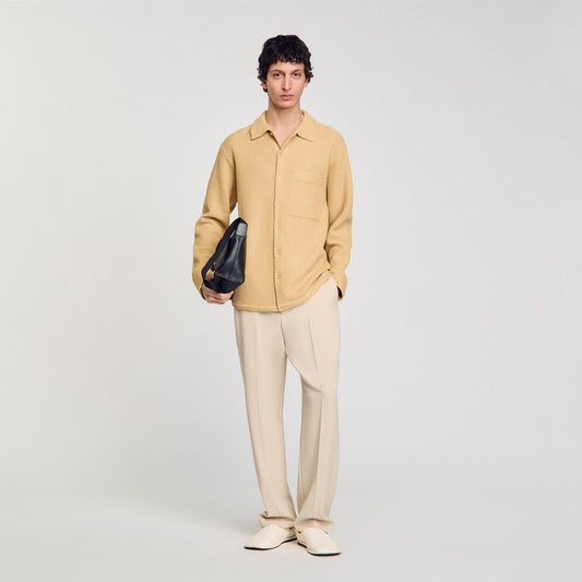 Oversized knit shirt | Sandro