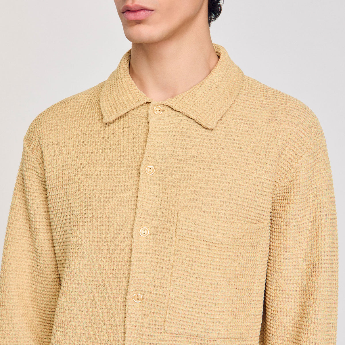 Oversized knit shirt | Sandro
