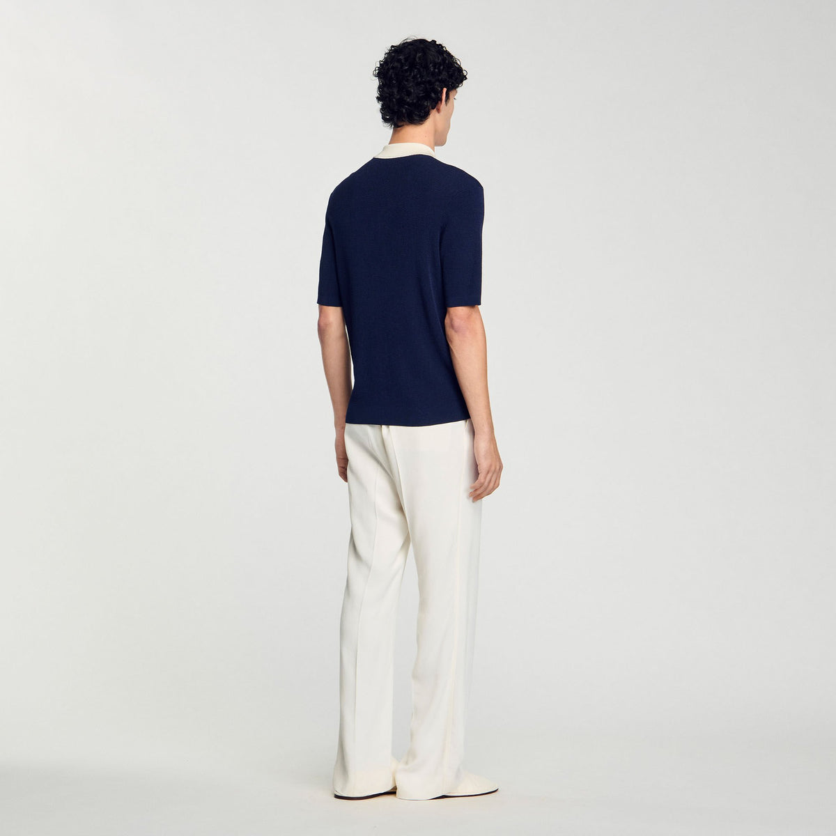 Two-tone polo shirt | Sandro