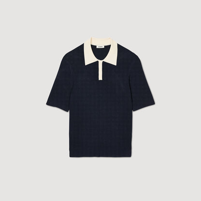 Two-tone polo shirt | Sandro