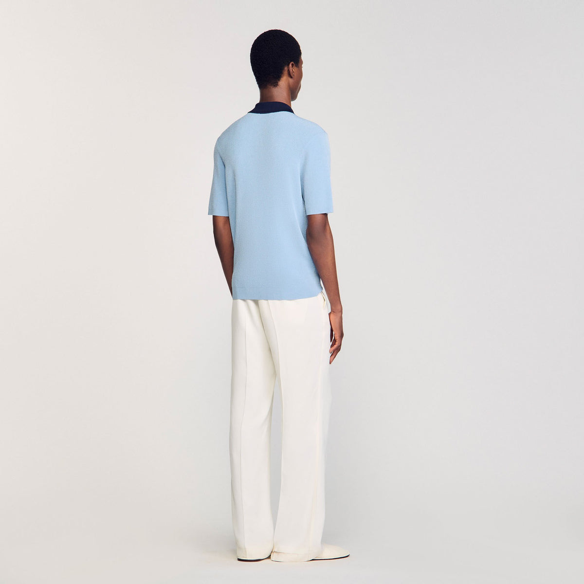 Two-tone polo shirt | Sandro