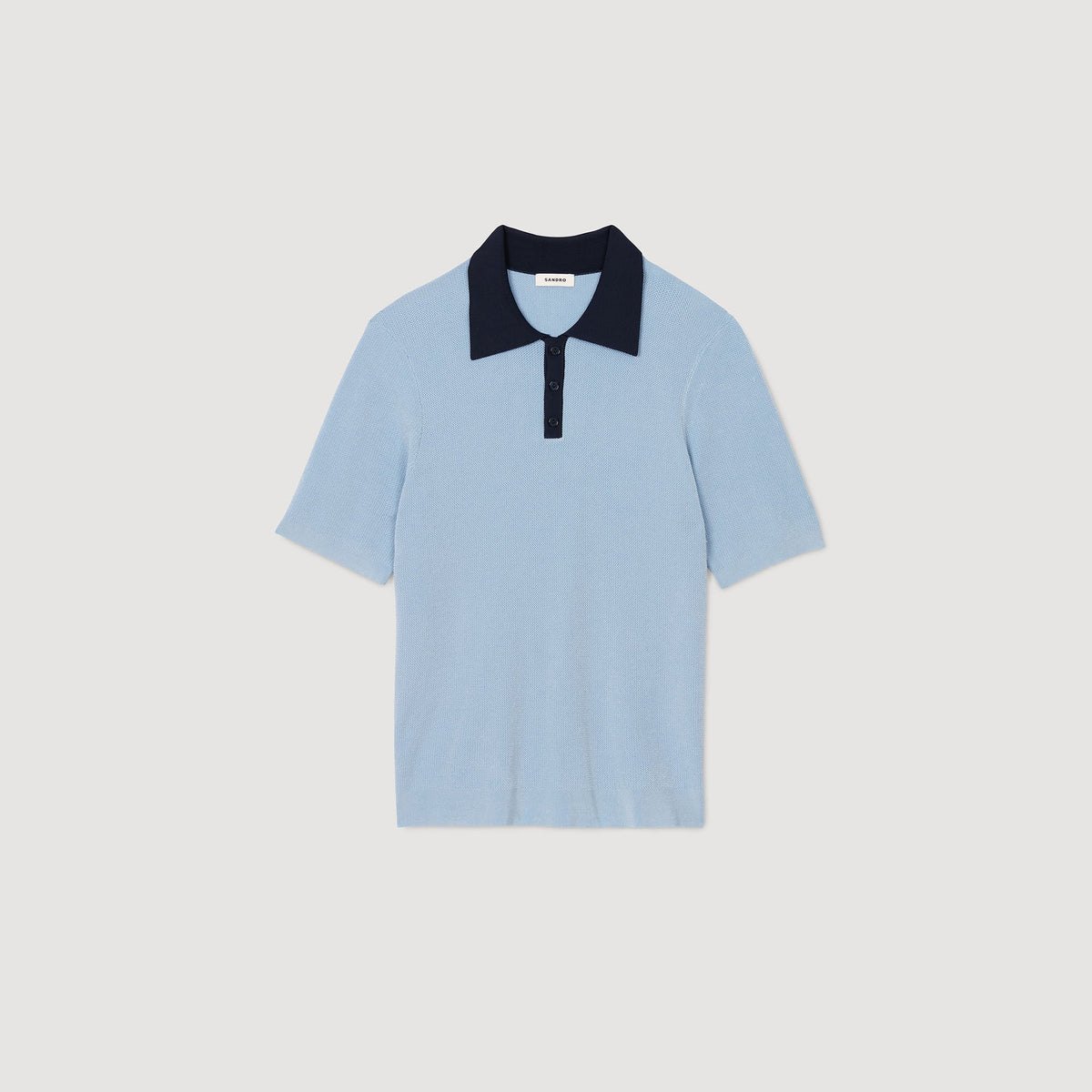 Two-tone polo shirt | Sandro